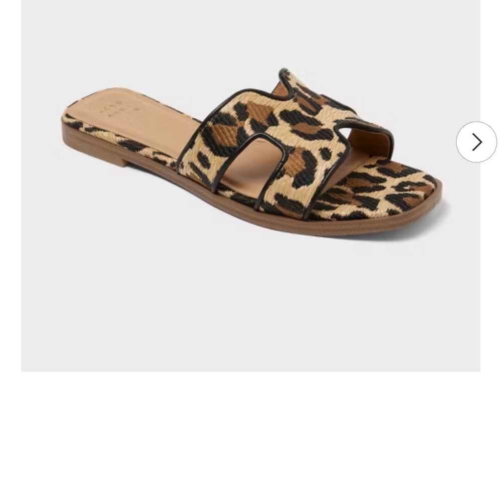 A New Day Animal Print Sandals